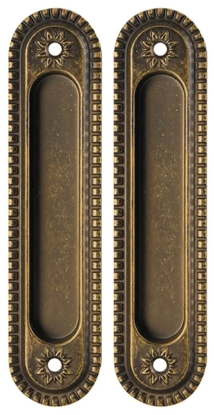 Фото Ручка для раздвижных дверей SH.CL152.010 (SH010/CL) OB-13 античная бронза